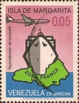 Stamps Venezuela -  Isla de Margarita. Creación de Zona Franca.