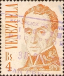 Stamps : America : Venezuela :  Simón Bolívar.