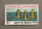 Stamps : Europe : Czechoslovakia :  Expo Osaka