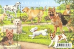 Stamps : Europe : France :  4545 a 4548 - Perros de raza
