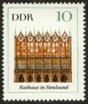 Stamps Germany -  ALEMANIA - Centros históricos de Stralsund y Wismar