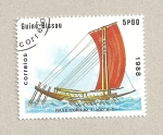 Stamps Africa - Guinea Bissau -  Nave egipcia