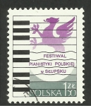Sellos de Europa - Polonia -  Festival de Piano