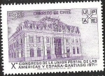 Sellos de America - Chile -  X CONGRESO DE LA UNION POSTAL DE LAS AMERICAS Y ESPAÑA - CORREO CENTRAL