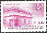 Stamps Chile -  X CONGRESO DE LA UNION POSTAL DE LAS AMERICAS Y ESPAÑA - LA POSADA 