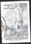 Sellos de America - Chile -  X CONGRESO DE LA UNION POSTAL DE LAS AMERICAS Y ESPAÑA - VIRGEN DE SAN CRISTOBAL