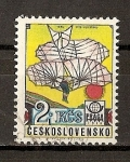 Stamps Czechoslovakia -  Historia de la Aviacion.