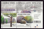 Stamps : Europe : Finland :  Cementerio edad de bronce en Sammallahdemaki