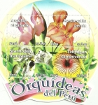 Stamps Peru -  Orquídeas del Perú