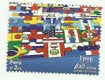 Stamps America - Peru -  100 Aniversario de la creacion de la UPAEP