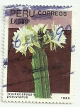 Stamps Peru -  Cactus del Perú