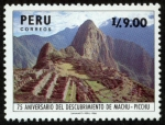 Stamps : America : Peru :  PERU - Santuario histórico de Machu Picchu