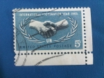 Stamps United States -  INTERNATIONALCOOPERATION YEAR 1965-UN