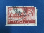Stamps France -  POSTAGE REVENUE. Queen Elizabeth
