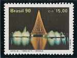Sellos de America - Brasil -  Brasilia (torre de TV)
