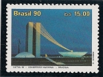 Stamps : America : Brazil :  Brasilia (congreso nacional)