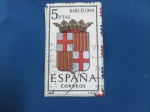 Stamps Spain -  Escudos de Capitales de Provincias de España.-BARCELONA