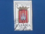 Stamps Spain -  Escudos de Capitales de provincias de España.-CASTELLON  DE  LA PLANA