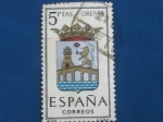Stamps Spain -  Escudos de Capitales de Provincias de España.-ORENSE