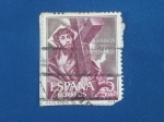 Stamps Spain -  Ed:1471 - MISTERIOS SMO.ROSARIO-Oleo:Llevando la Cruz del pintor Greco.