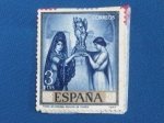 Stamps Spain -  Día del Sello.-Pintores:Romero de Torre.-POEMA DE CORDOBA -Ed:1664. )