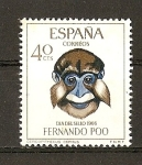 Stamps Spain -  Dia del Sello / Fernand Poo.