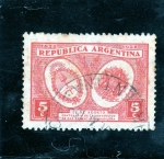 Stamps : America : Argentina :  Convecion de Paz  Argentino-brasileña