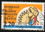 Sellos de Europa - Francia -  Homenaje a los soldados franceses