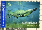 Stamps Australia -  Platypus