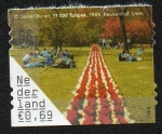 Stamps Netherlands -  Tulipanes