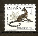 Stamps : Europe : Spain :  Dia del Sello / Fernando Poo.