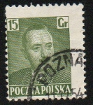 Stamps Poland -  Primer Ministro Roman Odzierzynski