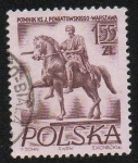 Stamps Poland -  Monumento a Józefa Poniatowskiego - Varsovia