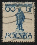 Stamps Poland -  Monumento a Adam Mickiewicz