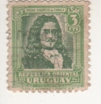Stamps Uruguay -  BRUNO MAURICIO DE ZABALA