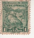 Stamps : America : Colombia :  PAISAJE