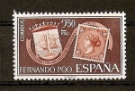 Stamps : Europe : Spain :  Centenario del primer sello de Fernando Poo.