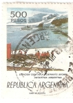 Sellos de America - Argentina -  Estacion cientifica Almirante Brown - Antartida