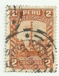 Stamps : America : Peru :  Pro desocupados: Monumento 2 de mayo