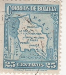 Sellos de America - Bolivia -  CORREOS DE BOLIVIA