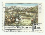 Stamps Peru -  Batallas e Junín y Ayacucho
