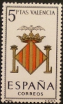 Sellos de Europa - España -  escudo valencia