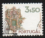 Stamps Portugal -  Ventana del Convento del Cristo - Tomar