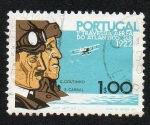Stamps Portugal -  50 Años de la 1ª travesía aérea Lisboa-Río de Janeiro