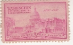 Stamps : America : United_States :  WASHINGTON NATIONAL CAPITAL