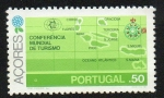 Sellos de Europa - Portugal -  Conferencia Mundial de Turismo - Azores