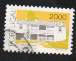 Sellos de Europa - Portugal -  Arquitectura popular portuguesa