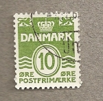 Sellos de Europa - Dinamarca -  Escudo