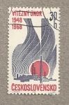 Stamps : Europe : Czechoslovakia :  20 Aniv. Altos hornos