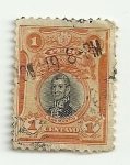 Stamps : America : Peru :  San Martín